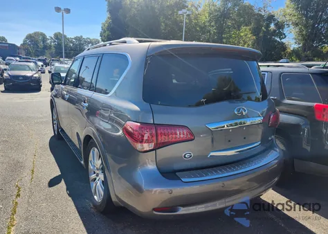 2014 Infiniti Qx80 из США, поврежденный, VIN JN8AZ2NC9E9351487